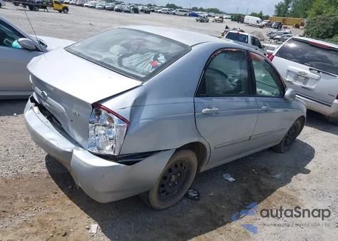 2005 Kia Spectra Ex/Lx/Sx из США, поврежденный, VIN KNAFE121155124969